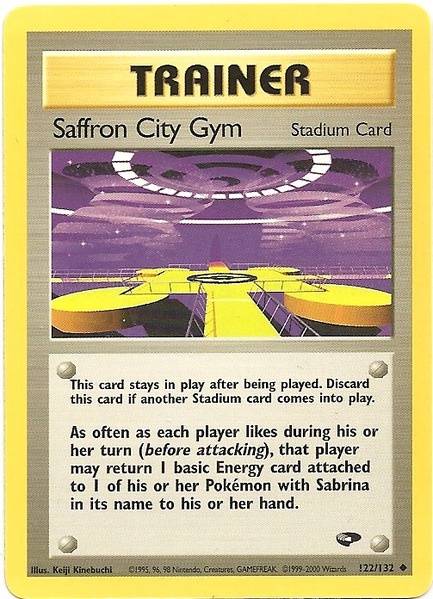 Saffron City Gym (122/132) [Gym Challenge Unlimited] | Jack's On Queen