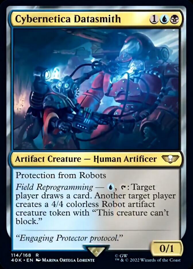 Cybernetica Datasmith (Surge Foil) [Universes Beyond: Warhammer 40,000] | Jack's On Queen