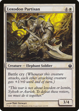 Loxodon Partisan [Mirrodin Besieged] | Jack's On Queen