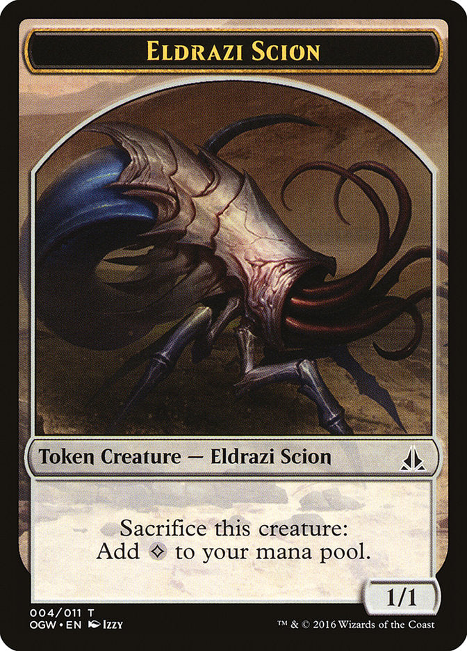 Eldrazi Scion (004/011) [Oath of the Gatewatch Tokens] | Jack's On Queen