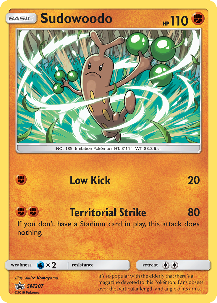 Sudowoodo (SM207) [Sun & Moon: Black Star Promos] | Jack's On Queen