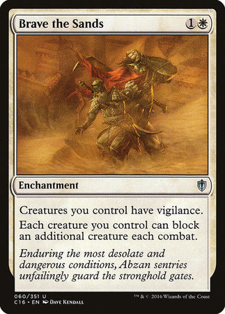 Brave the Sands [Commander 2016] | Jack's On Queen