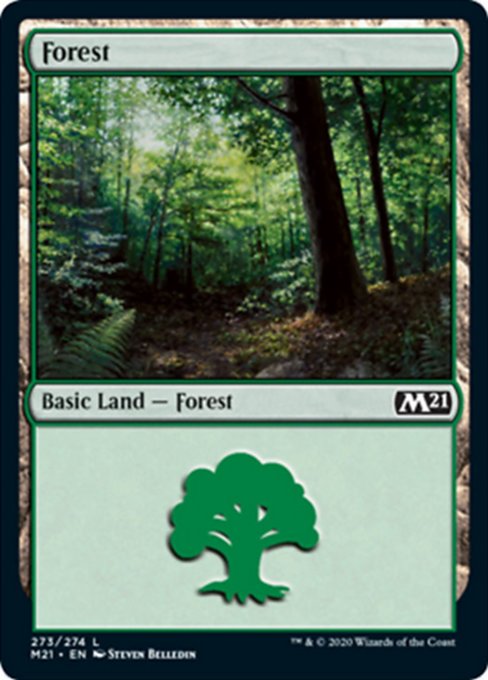 Forest (273) [Core Set 2021] | Jack's On Queen