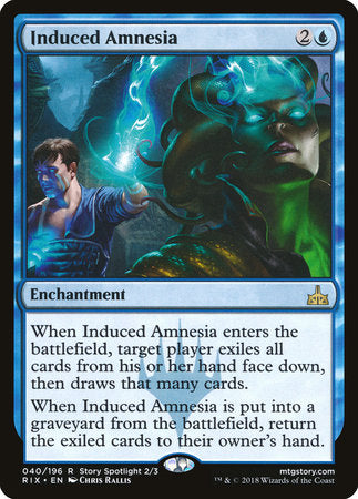 Induced Amnesia [Rivals of Ixalan] | Jack's On Queen