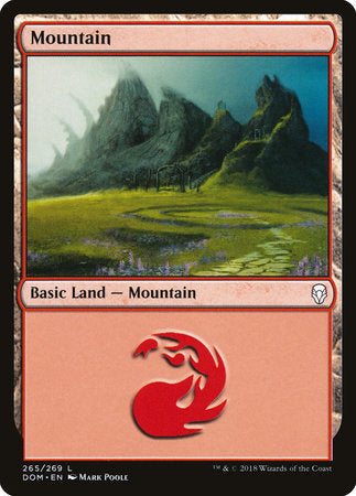 Mountain (265) [Dominaria] | Jack's On Queen