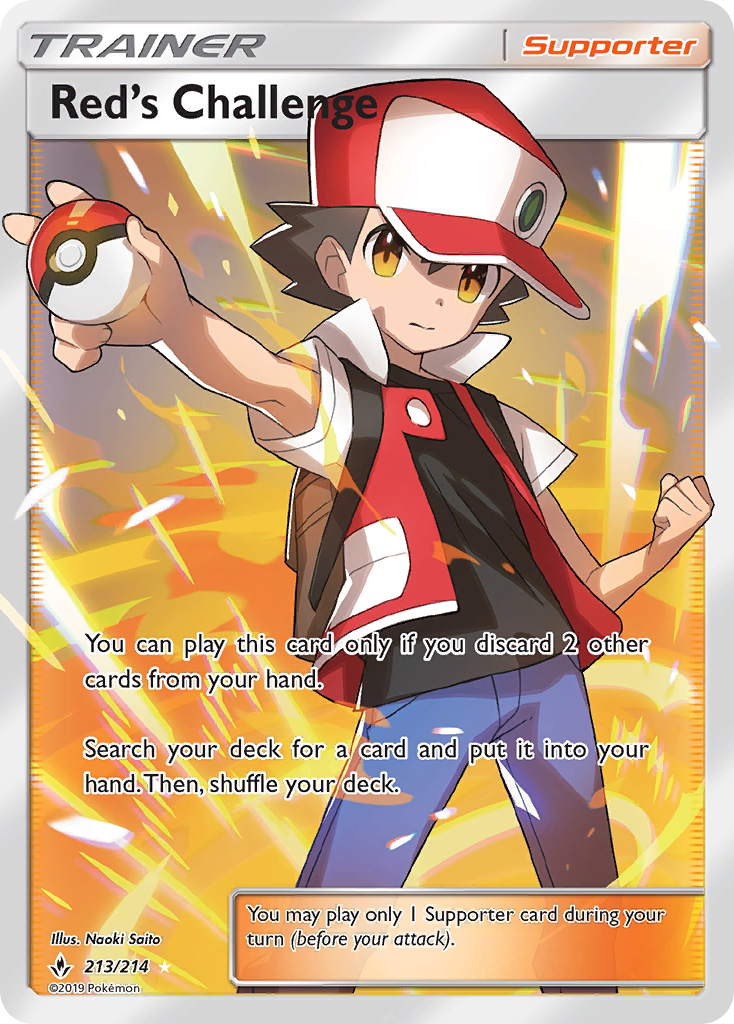 Red's Challenge (213/214) [Sun & Moon: Unbroken Bonds] | Jack's On Queen