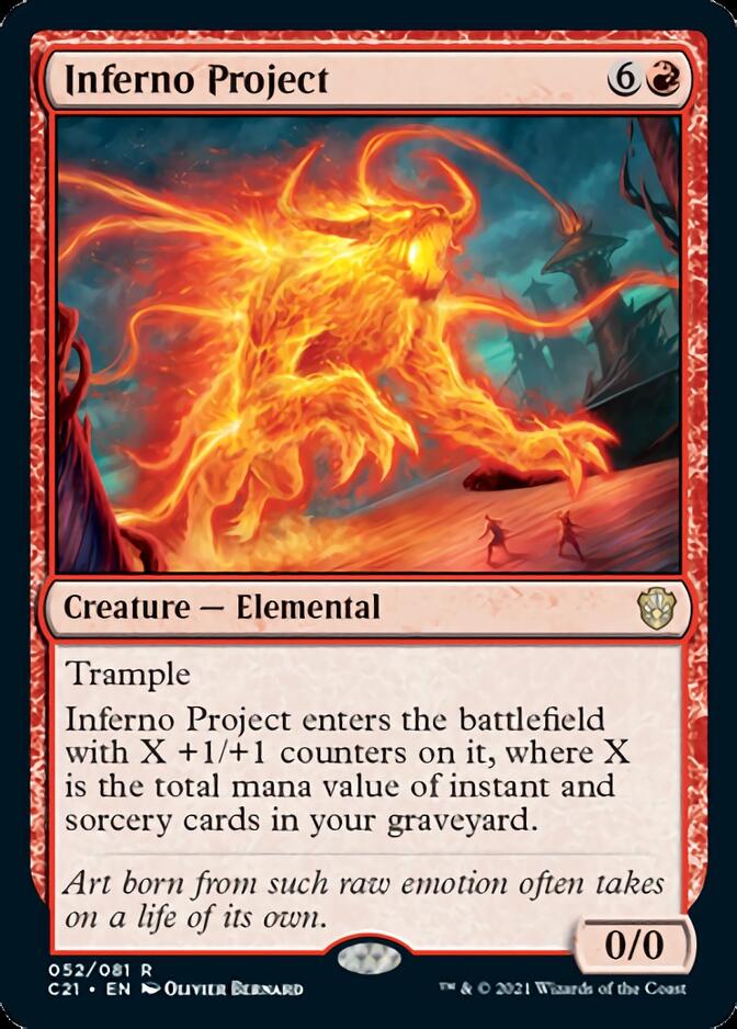 Inferno Project [Commander 2021] | Jack's On Queen