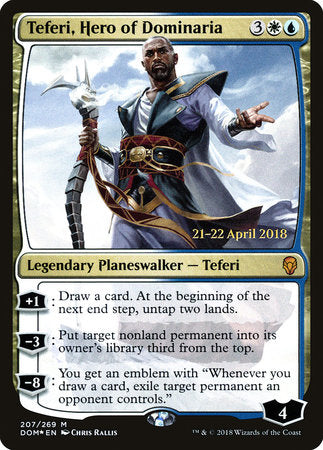 Teferi, Hero of Dominaria [Dominaria Promos] | Jack's On Queen