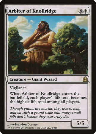 Arbiter of Knollridge [Commander 2011] | Jack's On Queen