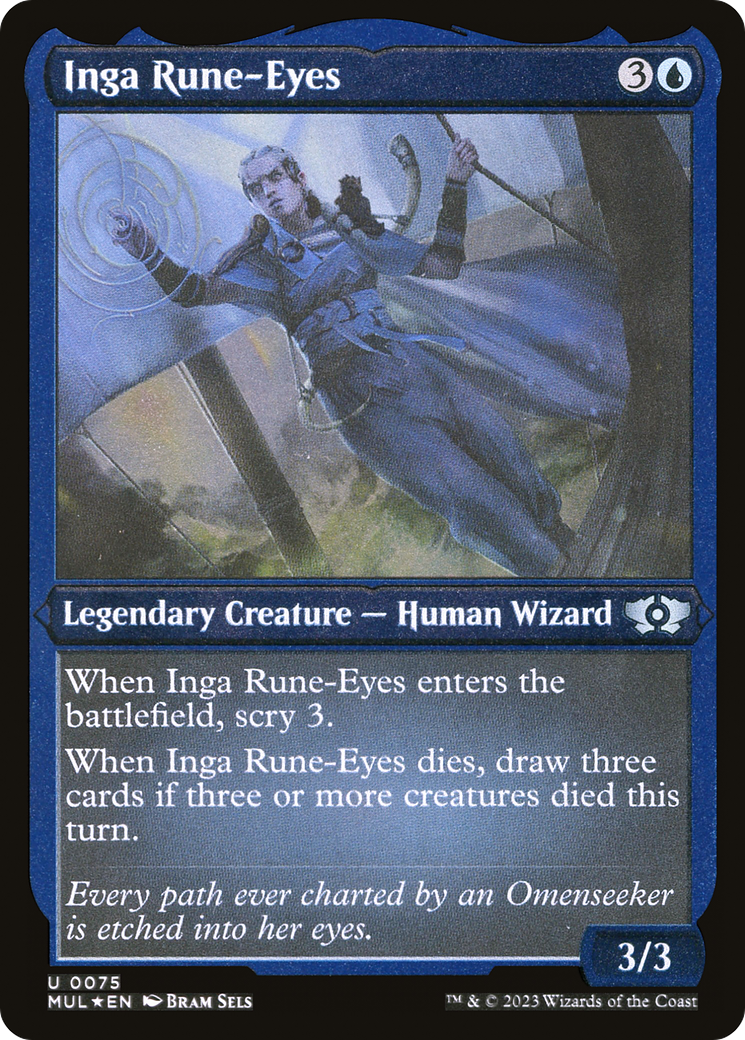 Inga Rune-Eyes (Foil Etched) [Multiverse Legends] | Jack's On Queen