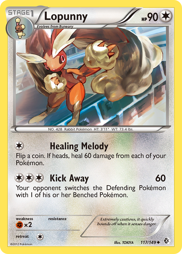 Lopunny (117/149) [Black & White: Boundaries Crossed] | Jack's On Queen