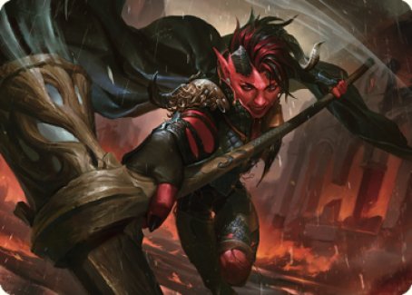 Karlach, Fury of Avernus Art Card (34) [Commander Legends: Battle for Baldur's Gate Art Series] | Jack's On Queen