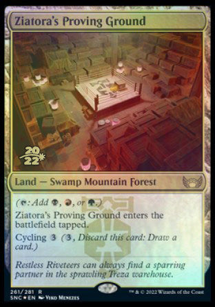 Ziatora's Proving Ground [Streets of New Capenna Prerelease Promos] | Jack's On Queen