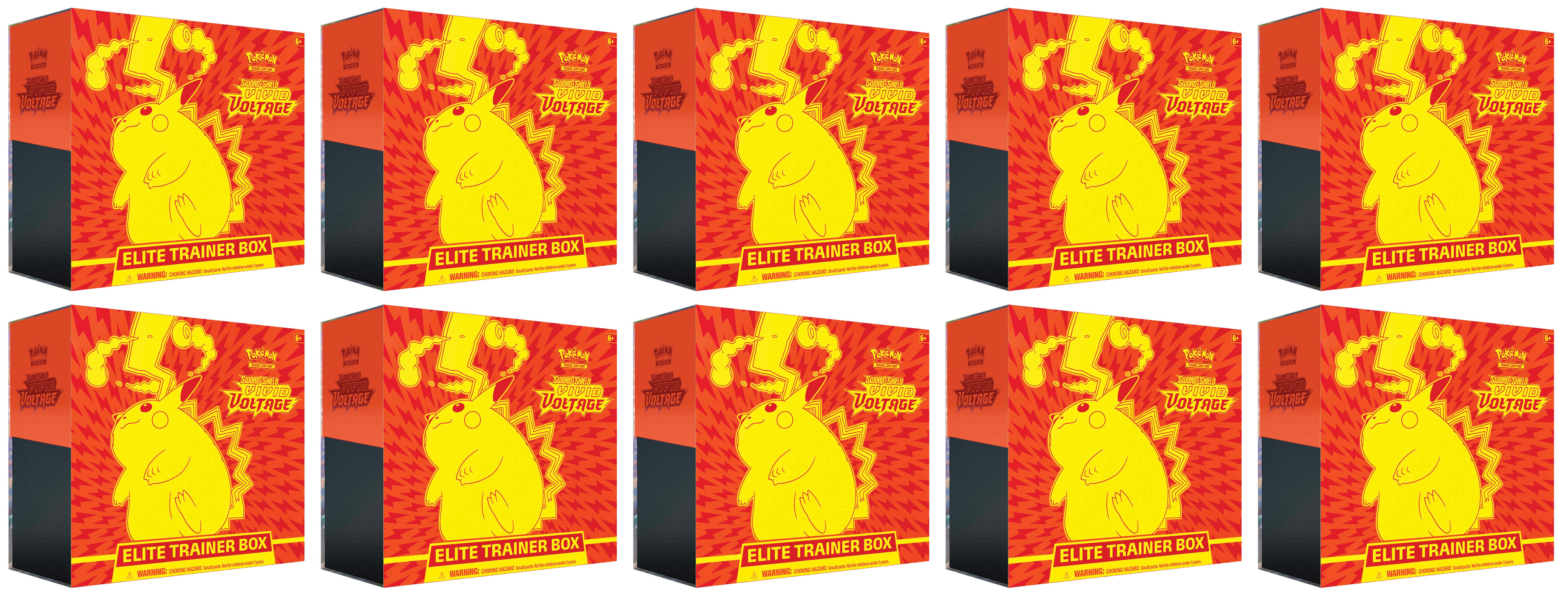 Sword & Shield: Vivid Voltage - Elite Trainer Box Case | Jack's On Queen