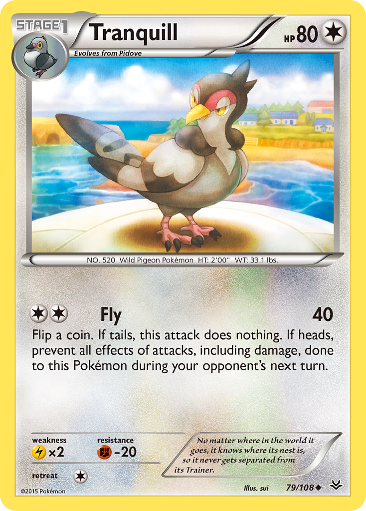 Tranquill (79/108) [XY: Roaring Skies] | Jack's On Queen