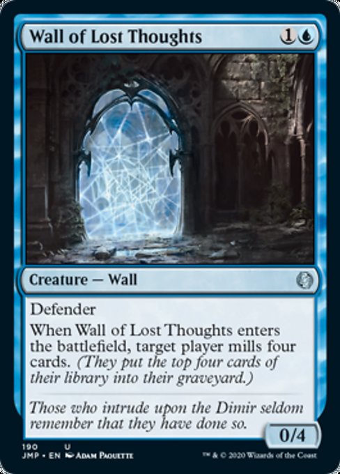 Wall of Lost Thoughts [Jumpstart] | Jack's On Queen