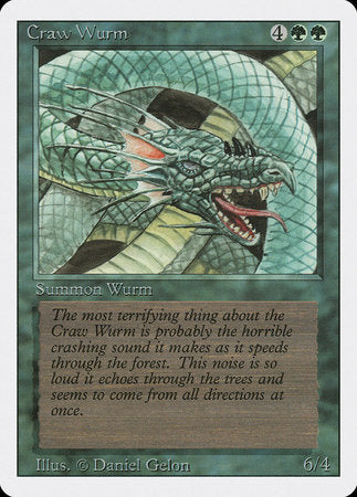 Craw Wurm [Revised Edition] | Jack's On Queen