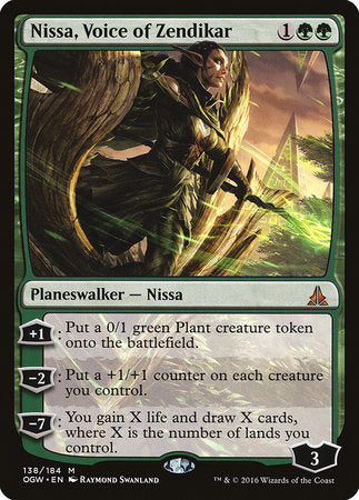 Nissa, Voice of Zendikar [Oath of the Gatewatch] | Jack's On Queen