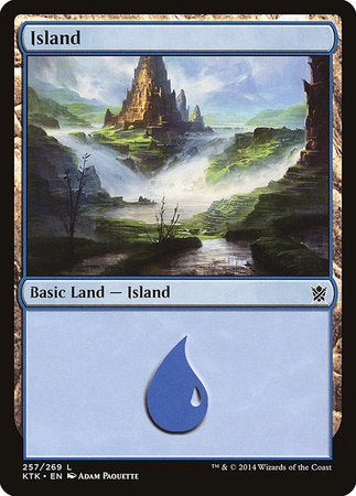 Island (257) [Khans of Tarkir] | Jack's On Queen