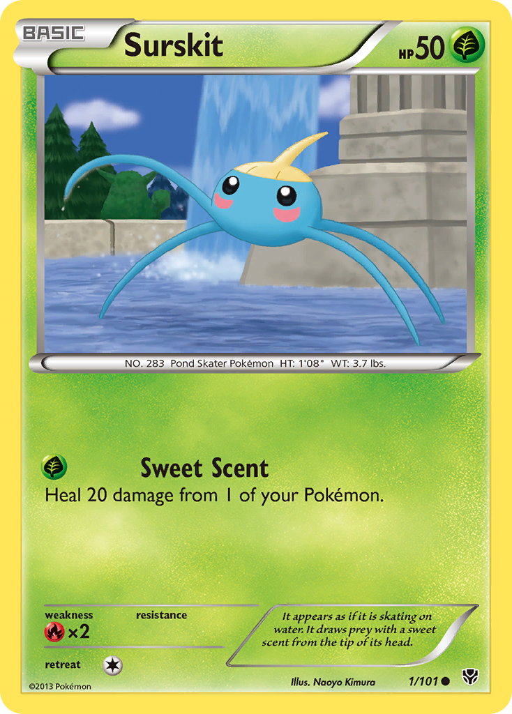 Surskit (1/101) [Black & White: Plasma Blast] | Jack's On Queen