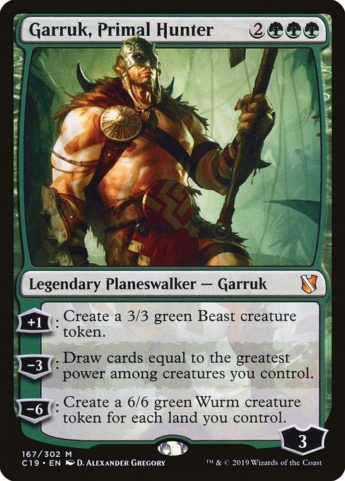 Garruk, Primal Hunter [Commander 2019] | Jack's On Queen