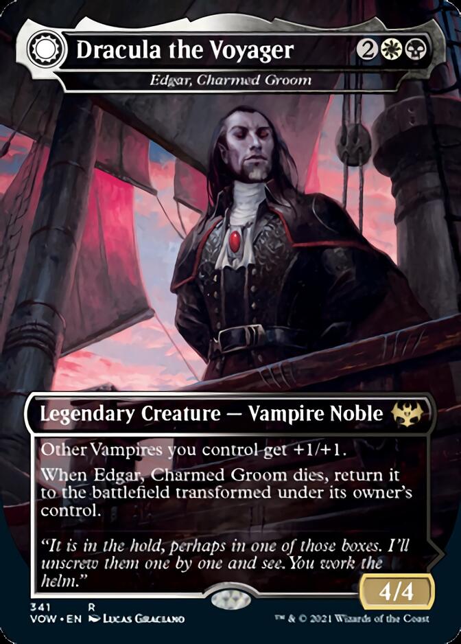 Edgar, Charmed Groom // Edgar Markov's Coffin - Dracula the Voyager // Casket of Native Earth [Innistrad: Crimson Vow] | Jack's On Queen