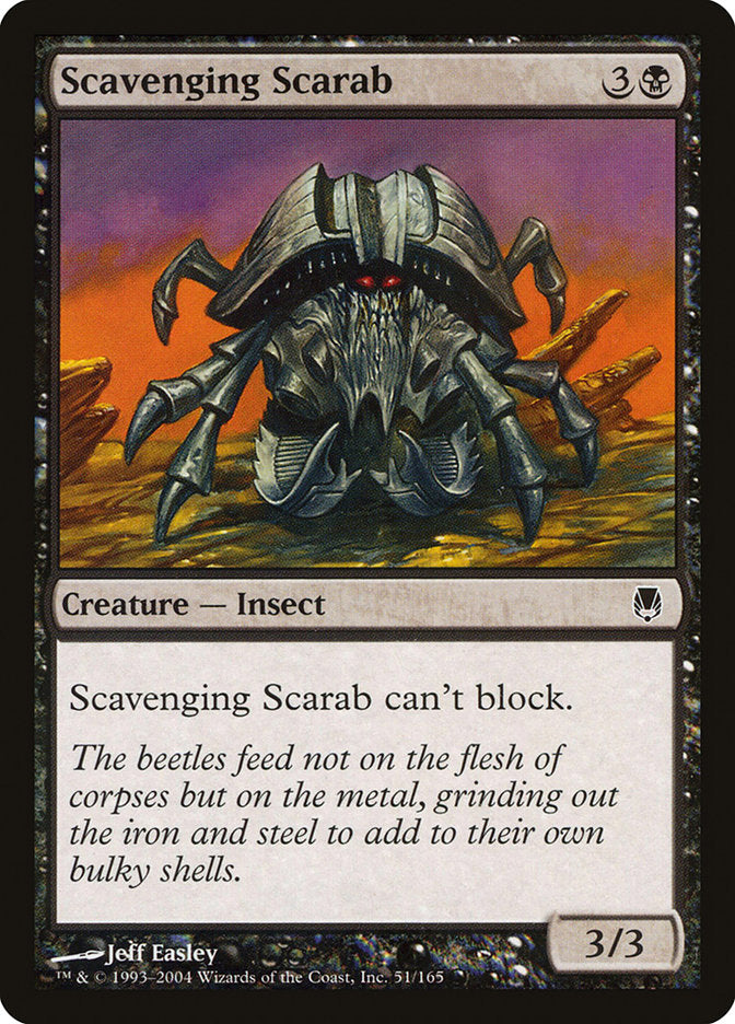 Scavenging Scarab [Darksteel] | Jack's On Queen