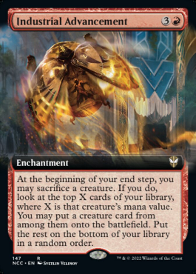 Industrial Advancement (Extended Art) [Streets of New Capenna Commander] | Jack's On Queen
