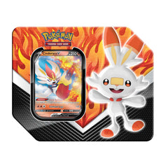 Sword & Shield - Galar Partners Collector's Tin (Cinderace V) | Jack's On Queen