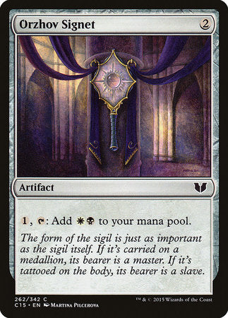Orzhov Signet [Commander 2015] | Jack's On Queen