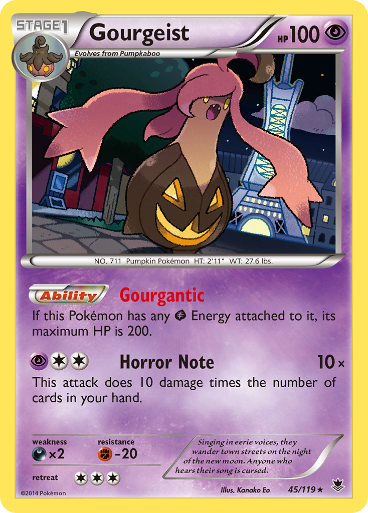 Gourgeist (45/119) [XY: Phantom Forces] | Jack's On Queen