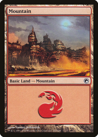 Mountain (243) [Scars of Mirrodin] | Jack's On Queen