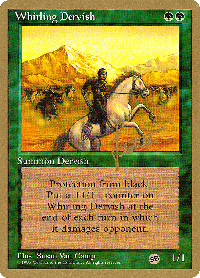 Whirling Dervish (Bertrand Lestree) (SB) [Pro Tour Collector Set] | Jack's On Queen