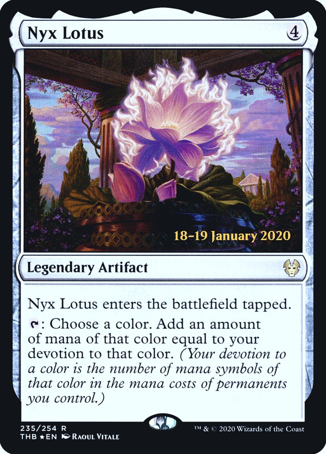 Nyx Lotus [Theros Beyond Death Prerelease Promos] | Jack's On Queen