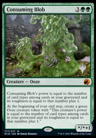 Consuming Blob (Promo Pack) [Innistrad: Midnight Hunt Promos] | Jack's On Queen