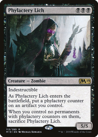 Phylactery Lich [Core Set 2019] | Jack's On Queen