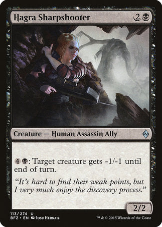 Hagra Sharpshooter [Battle for Zendikar] | Jack's On Queen