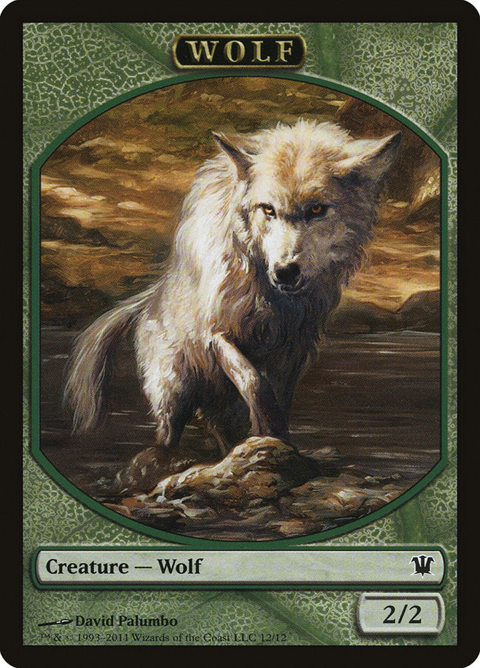 Wolf (12/12) [Innistrad Tokens] | Jack's On Queen