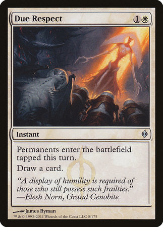 Due Respect [New Phyrexia] | Jack's On Queen