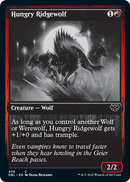 Hungry Ridgewolf [Innistrad: Double Feature] | Jack's On Queen