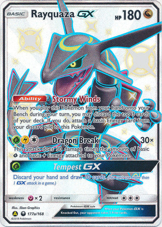 Rayquaza GX (177a/168) (Jumbo Card) [Sun & Moon: Celestial Storm] | Jack's On Queen