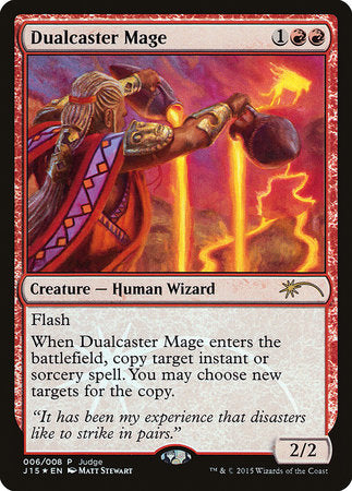 Dualcaster Mage [Judge Gift Cards 2015] | Jack's On Queen