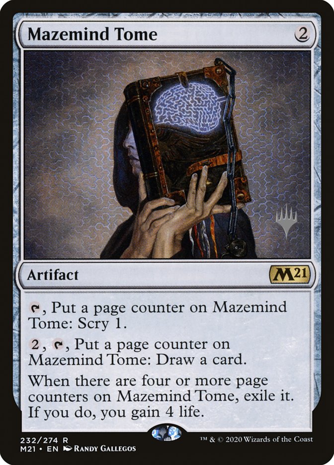 Mazemind Tome (Promo Pack) [Core Set 2021 Promos] | Jack's On Queen