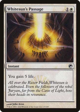 Whitesun's Passage [Scars of Mirrodin] | Jack's On Queen