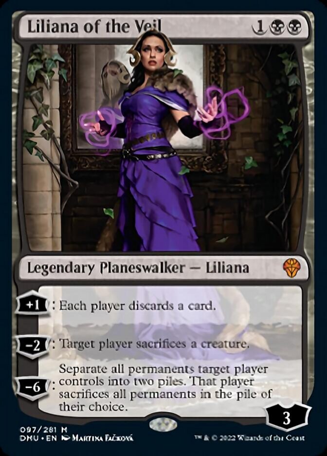 Liliana of the Veil [Dominaria United] | Jack's On Queen