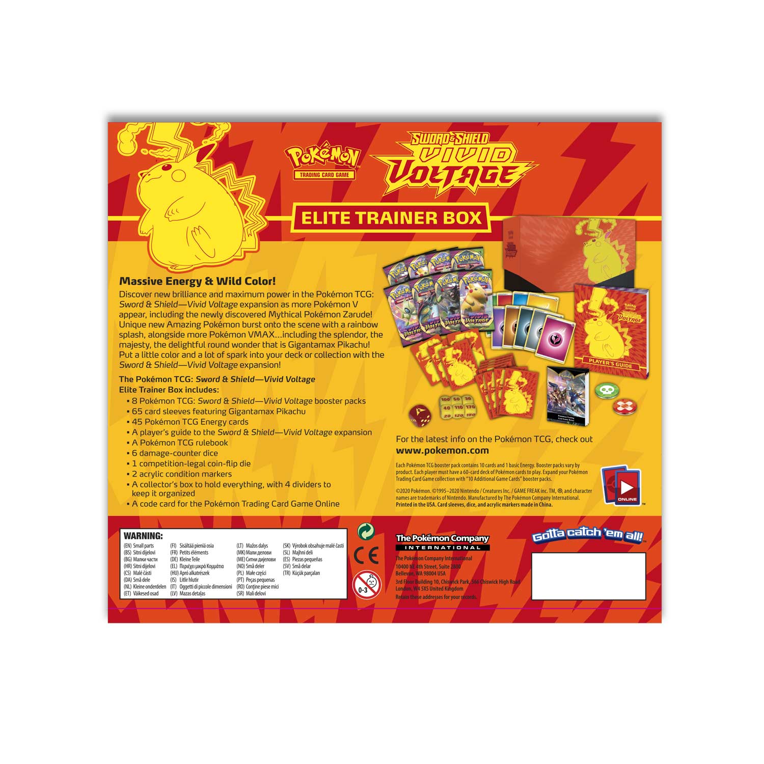 Sword & Shield: Vivid Voltage - Elite Trainer Box | Jack's On Queen