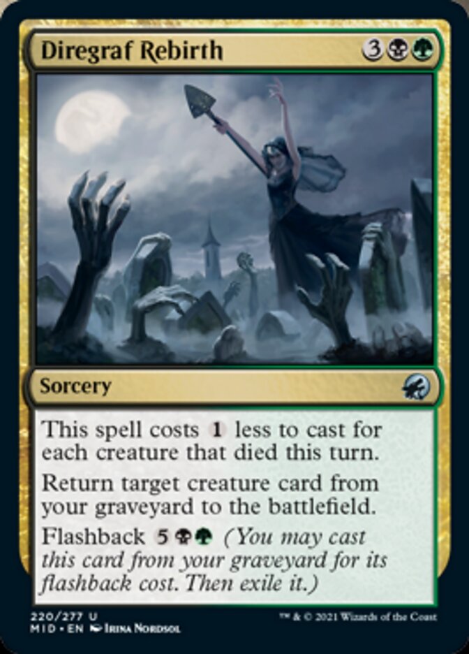 Diregraf Rebirth [Innistrad: Midnight Hunt] | Jack's On Queen