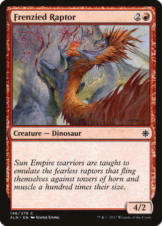 Frenzied Raptor [Ixalan] | Jack's On Queen