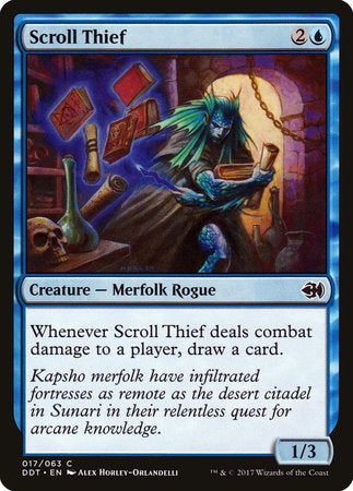 Scroll Thief [Duel Decks: Merfolk vs. Goblins] | Jack's On Queen