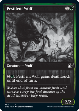 Pestilent Wolf [Innistrad: Double Feature] | Jack's On Queen